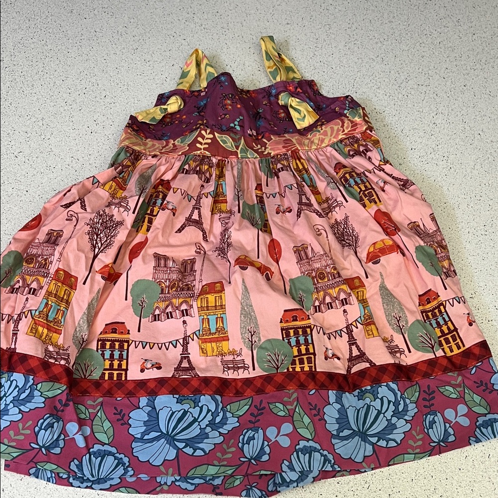 Matilda Jane Dress with Paris Print